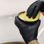 how to wax a car with a buffer